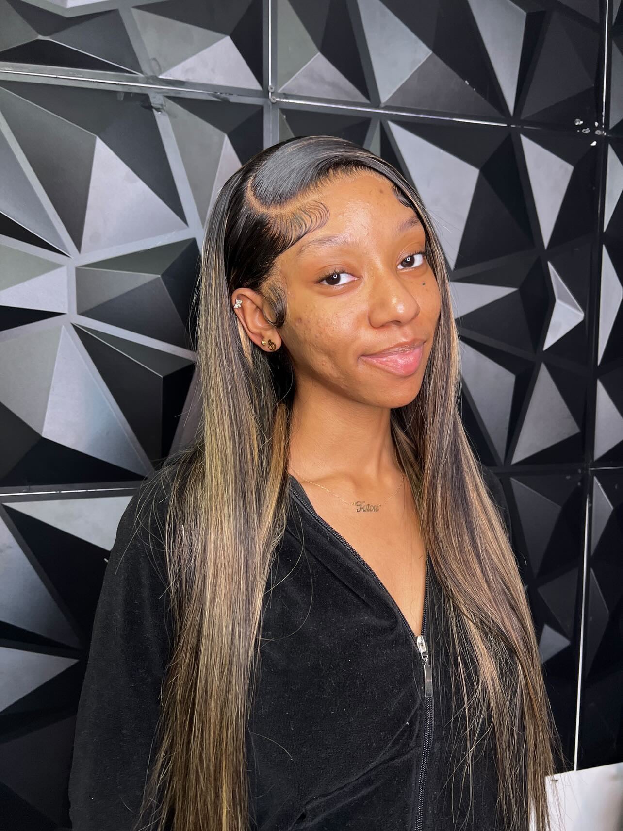 1b/27/613 balayage highlight wig