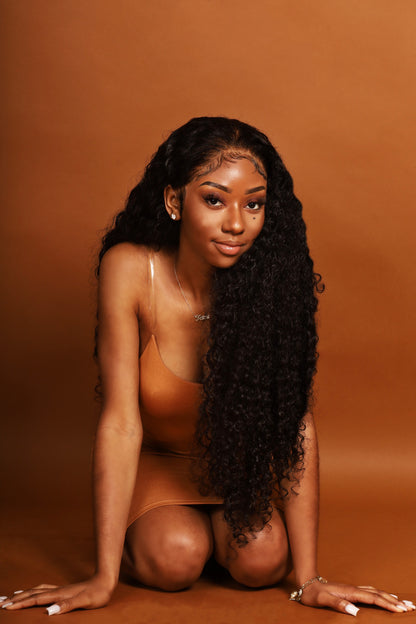 Bohemian Curly Lace wig